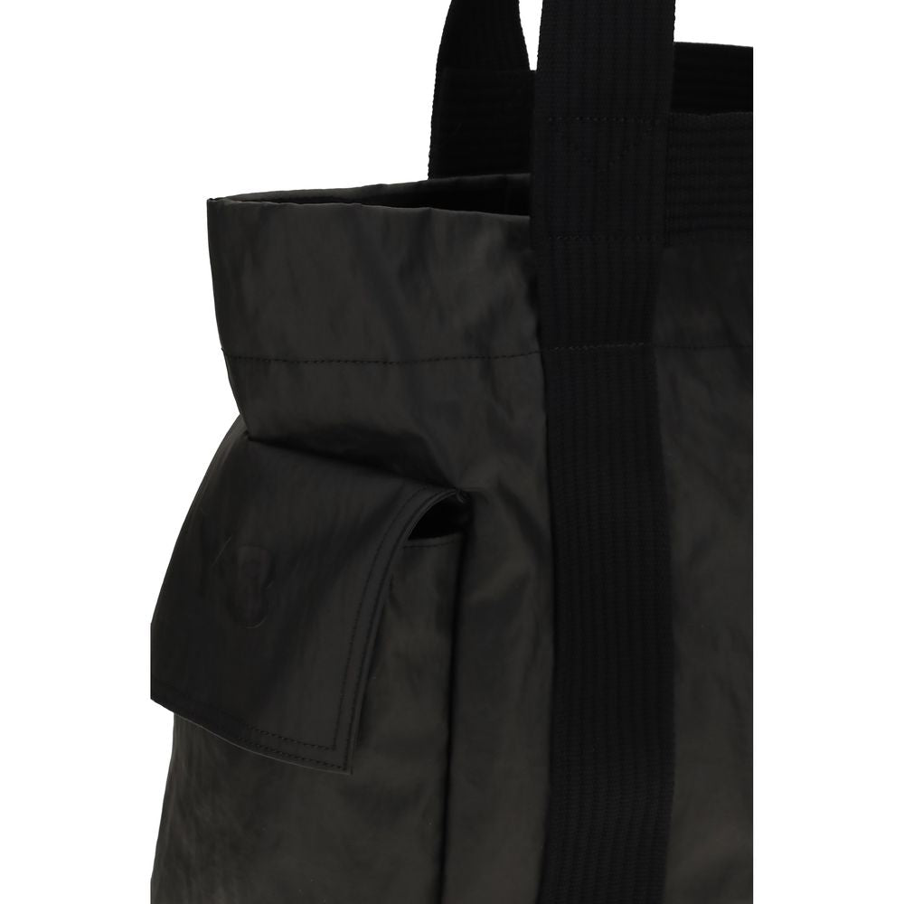 Y-3 Schwarze Schultertasche aus Polyamid