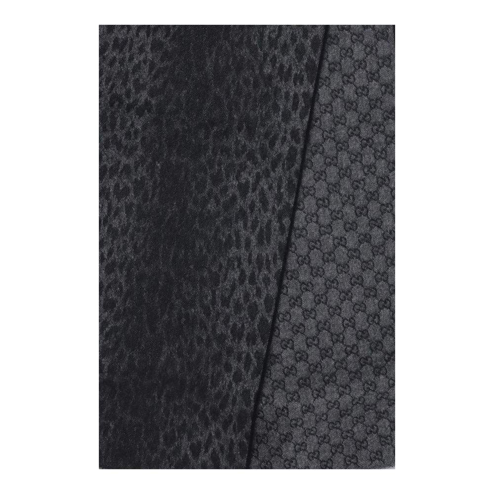 Gucci Grauer Wollschal Oves Aries