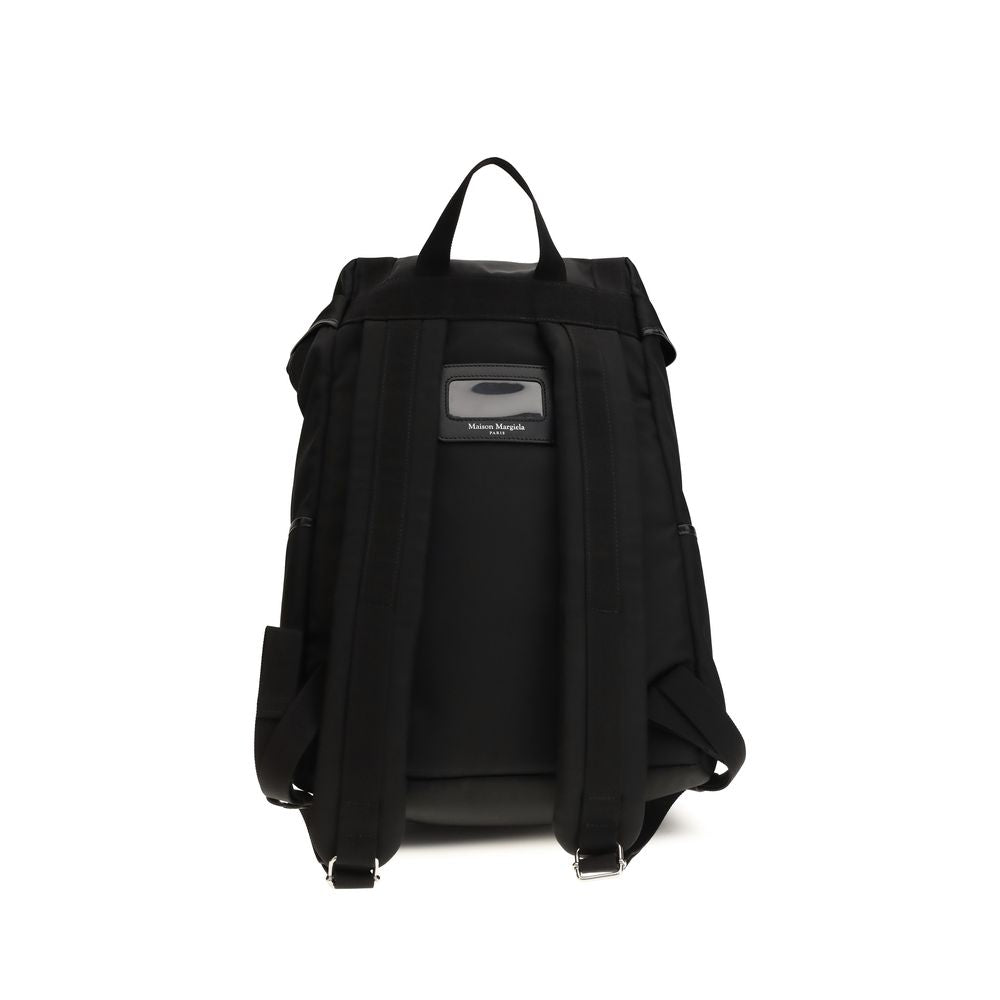 Maison Margiela Schwarzer Nylon-Rucksack