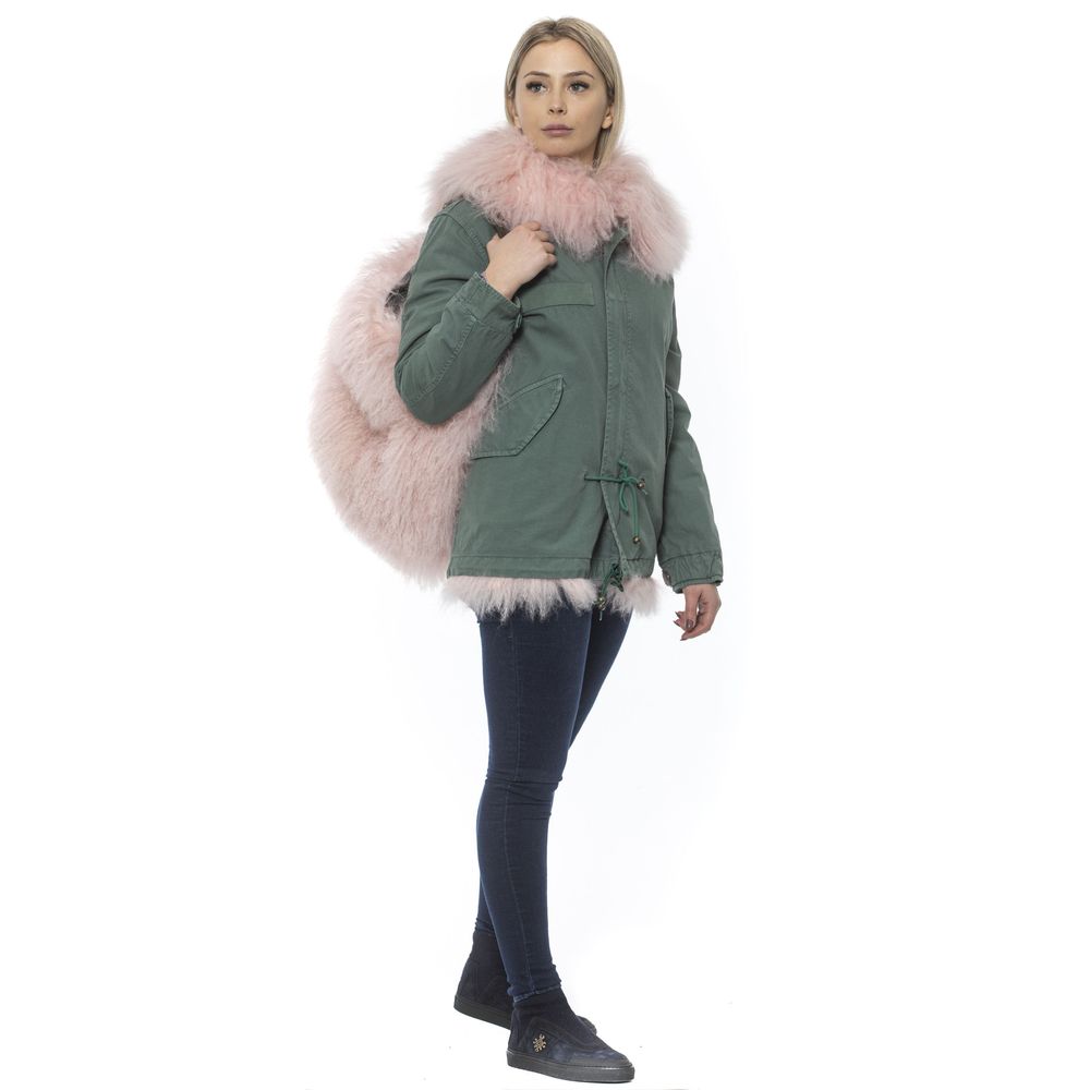 Mr&Mrs Italy Grüne Baumwolljacke für Damen
