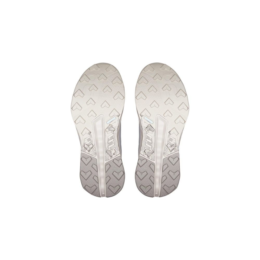 On Running Graue synthetische Sportschuhe