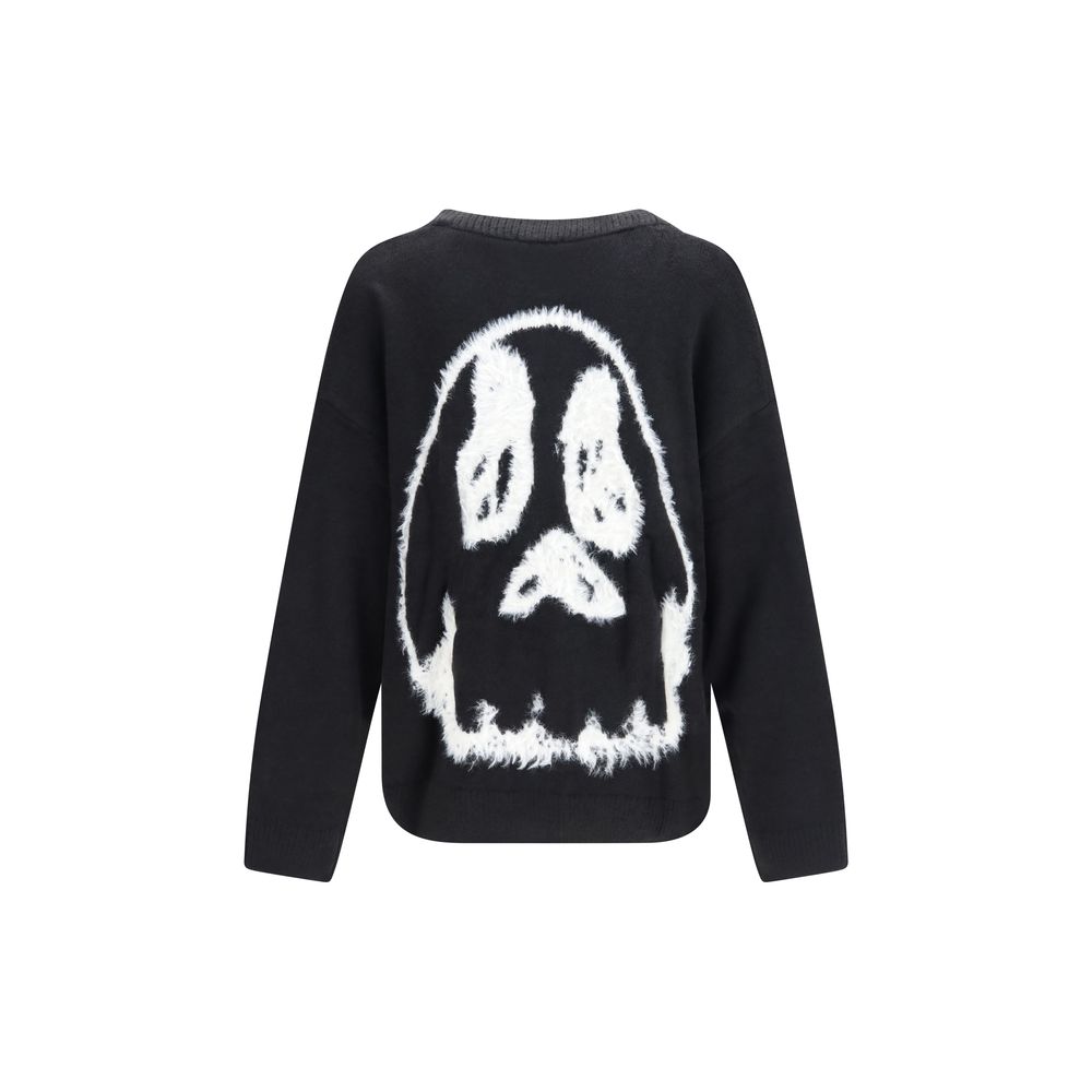 Y-3 Schwarzer Cardigan aus Polyamid