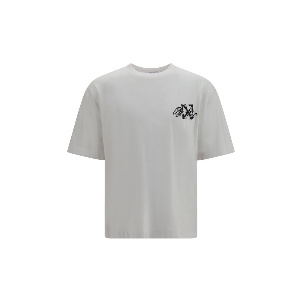 Off-White Weiße Baumwoll-Sportbekleidung