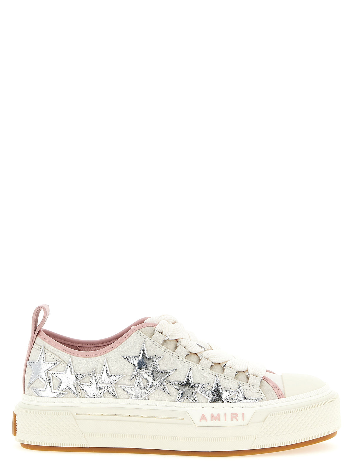 Amiri Mehrfarbige Low-Top-Sneaker aus Rindsleder