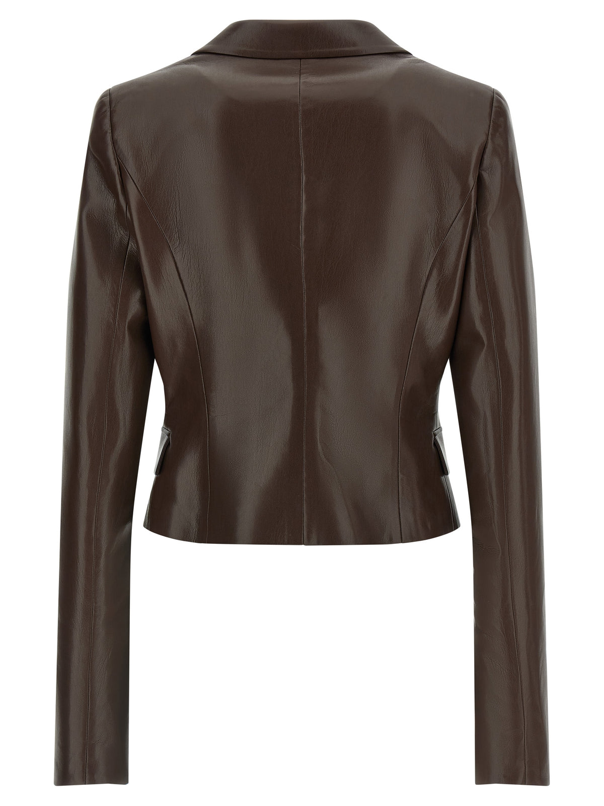 The Andamane Brauner Polyester-Blazer