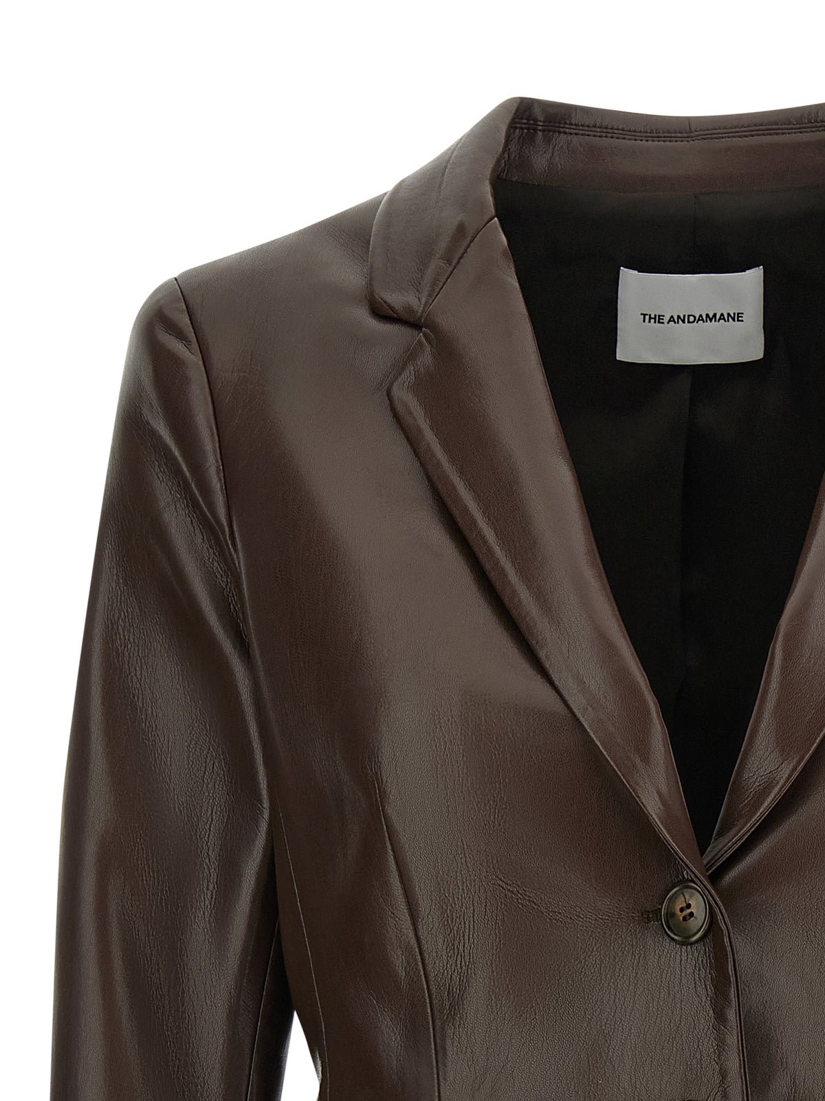 The Andamane Brauner Polyester-Blazer