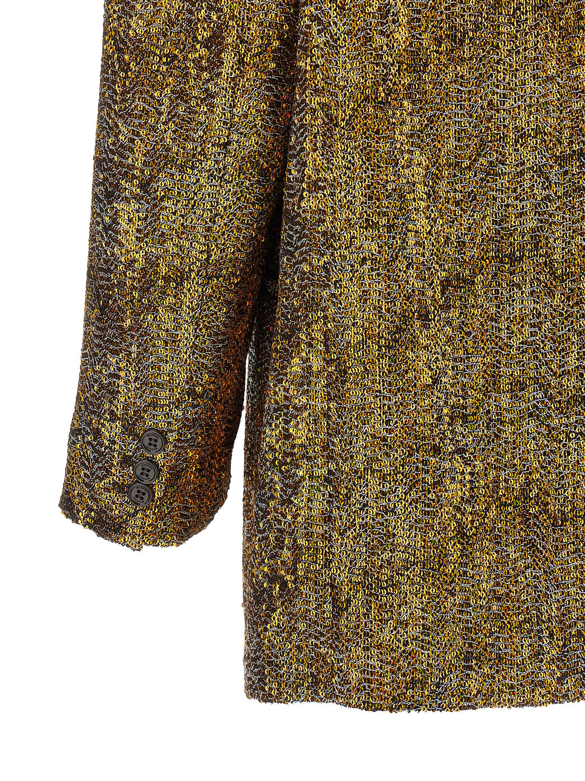 Missoni Goldfarbener Blazer aus Polyester