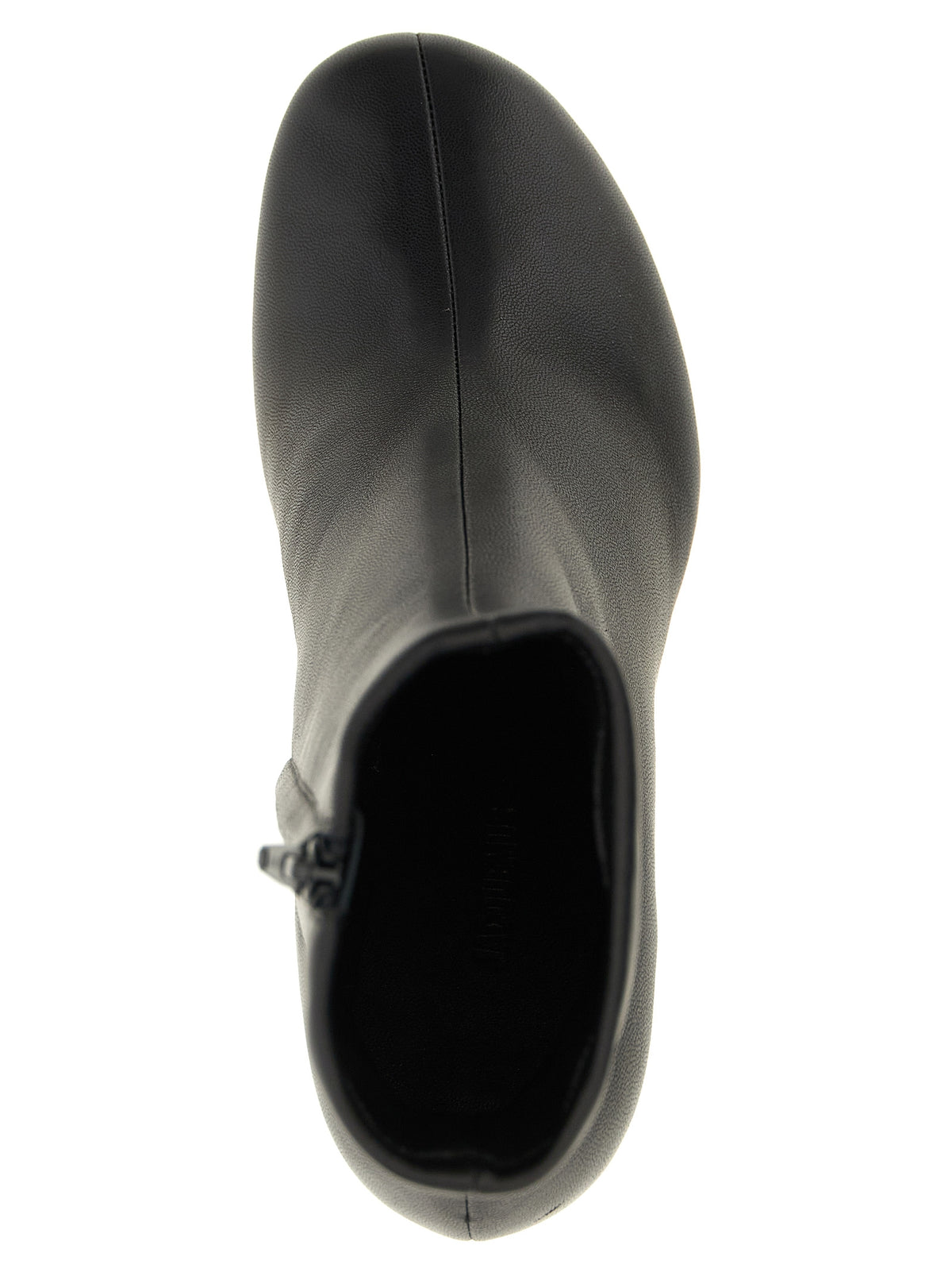 Jacquemus Schwarze Stiefeletten aus Lammleder