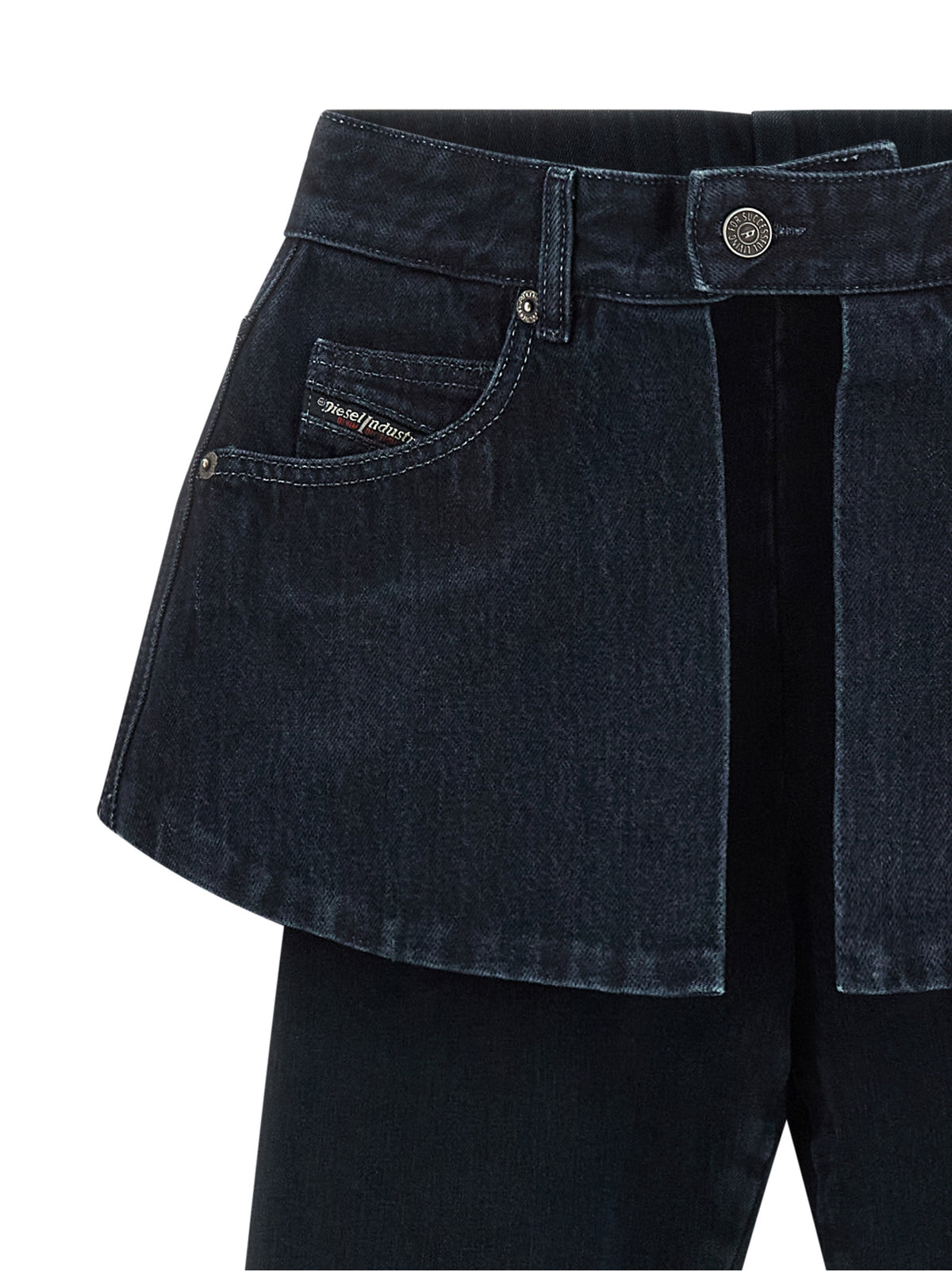 Diesel Blaue Baumwoll-Skinny-Jeans