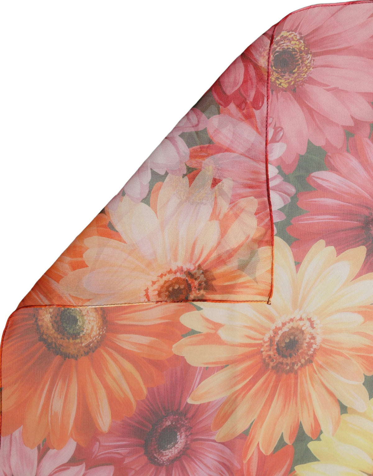 Dolce & Gabbana Seidenschal Stola in Multicolor mit Blumenmuster