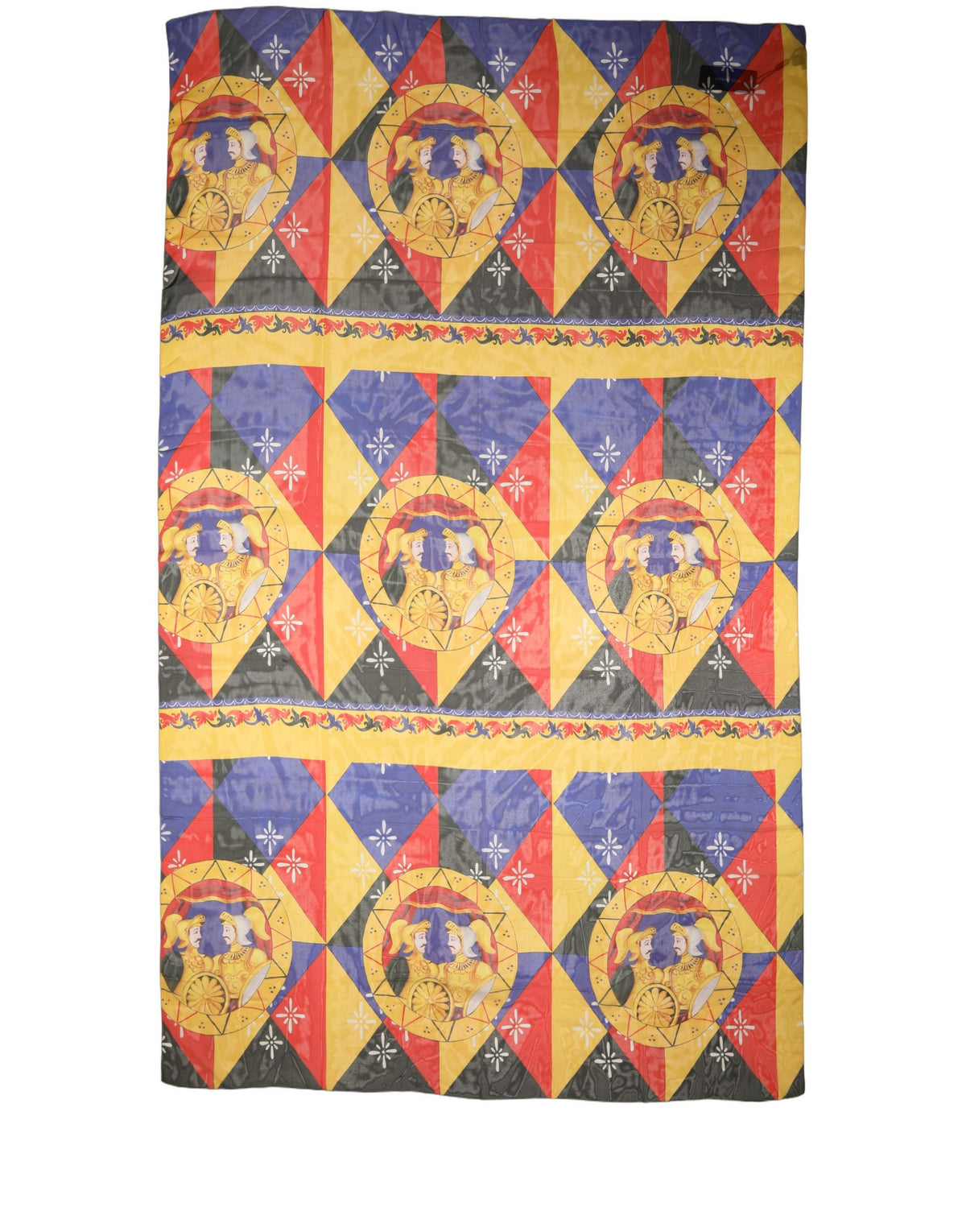 Dolce & Gabbana Multicolor Seidenschal mit Print
