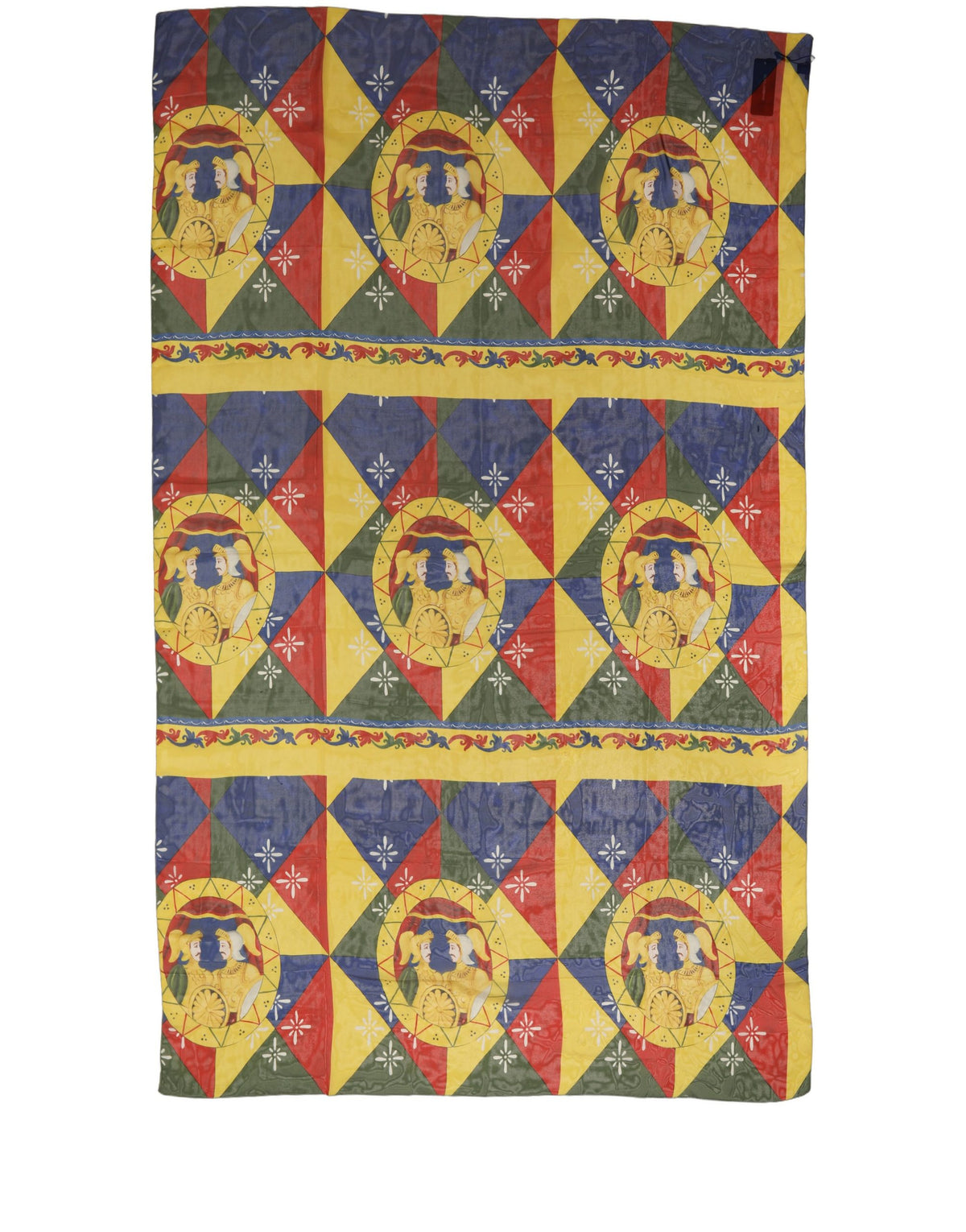 Dolce & Gabbana Multicolor Seidenschal mit Print
