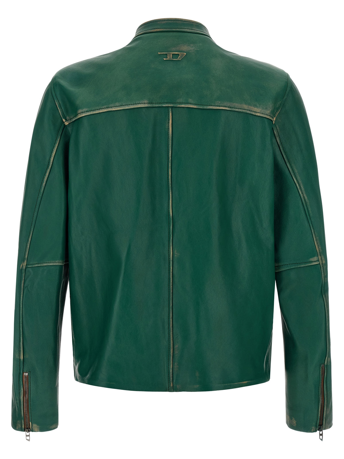 Diesel Zweifarbige Lammlederjacke