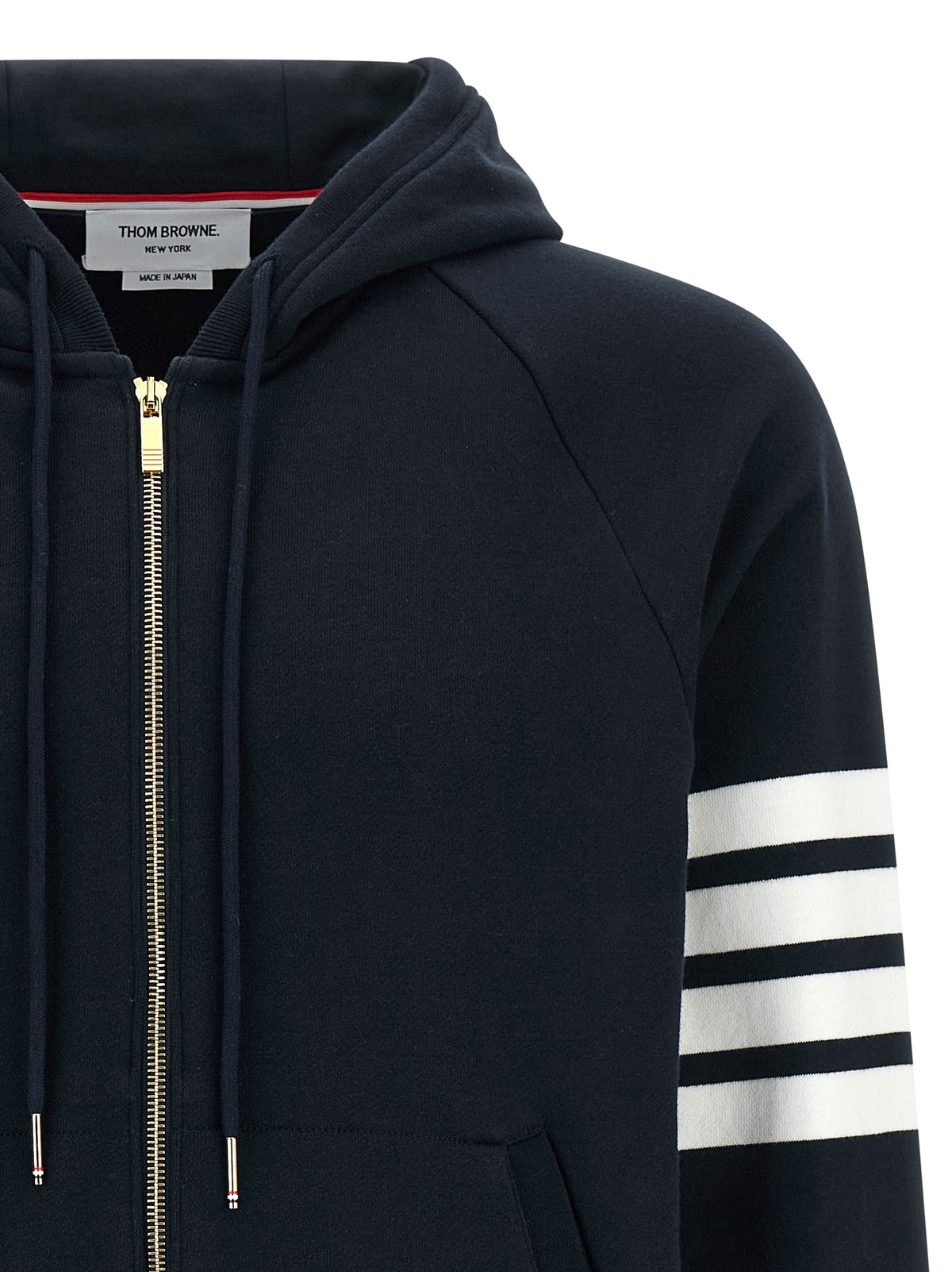Thom Browne Blauer Baumwoll-Sweatshirt