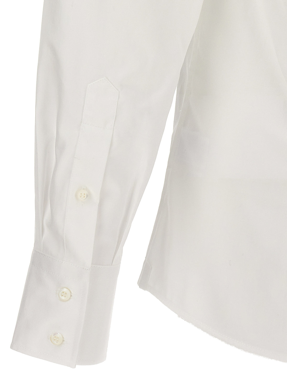 Brunello Cucinelli Weiße Baumwollbluse