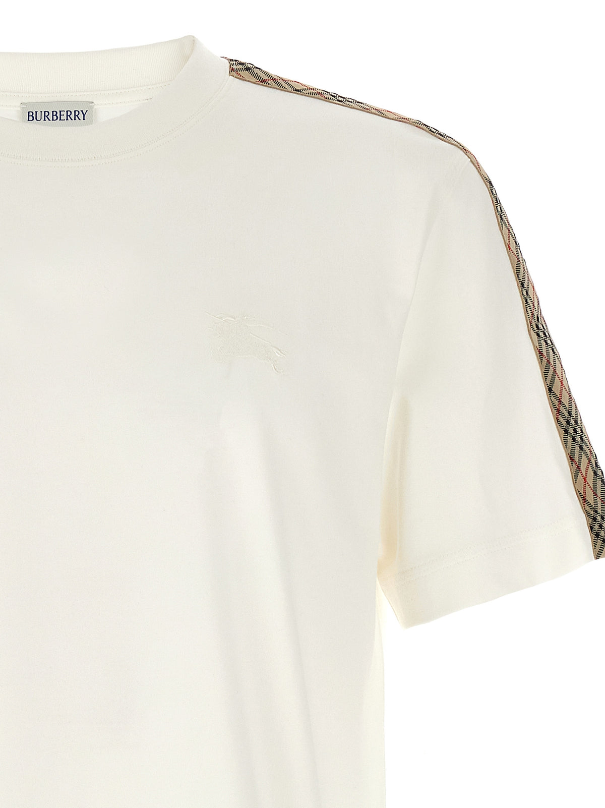 Burberry Weißes Baumwoll-T-Shirt