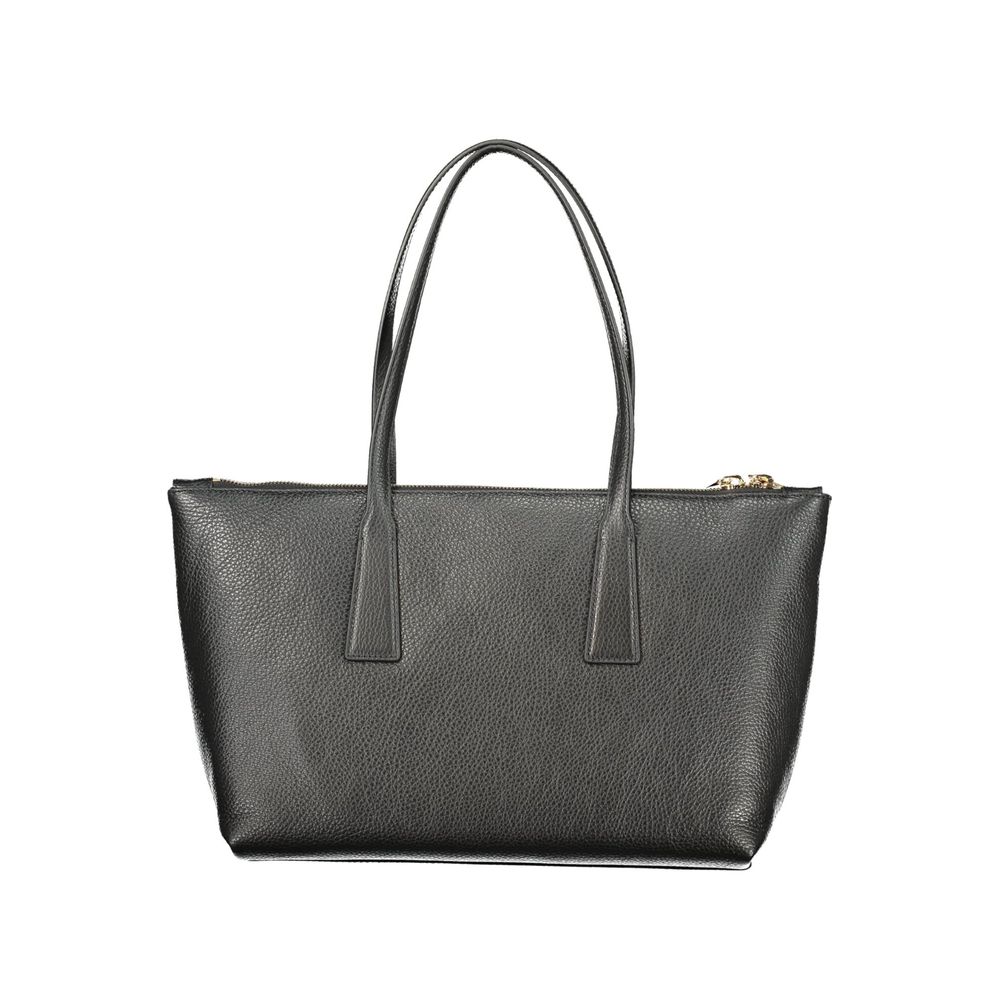 Furla Schwarze Lederhandtasche