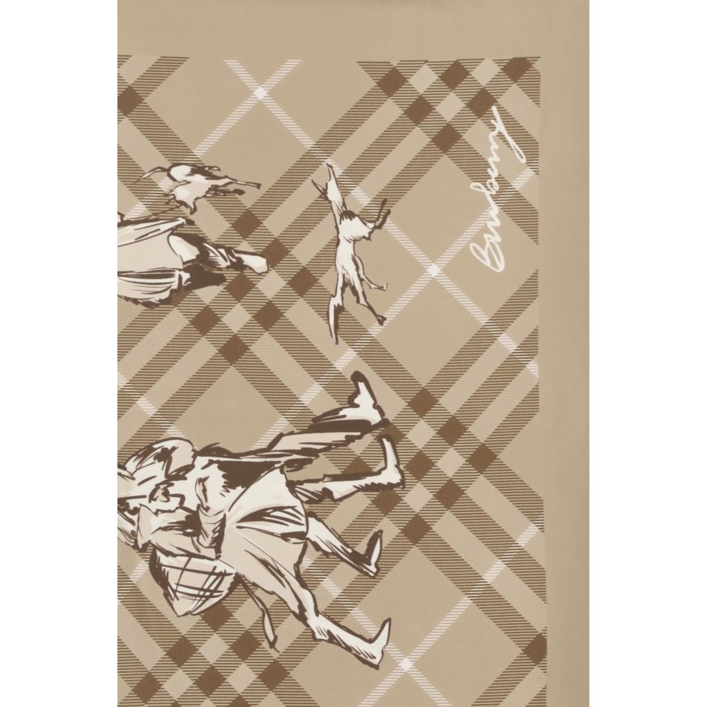 Burberry Beiger Seidenschal