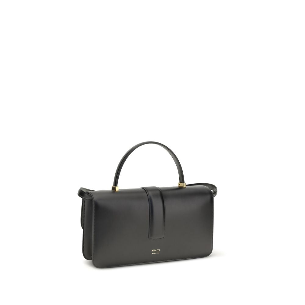 Khaite Schwarze Kalbsleder Bos Taurus Handtasche