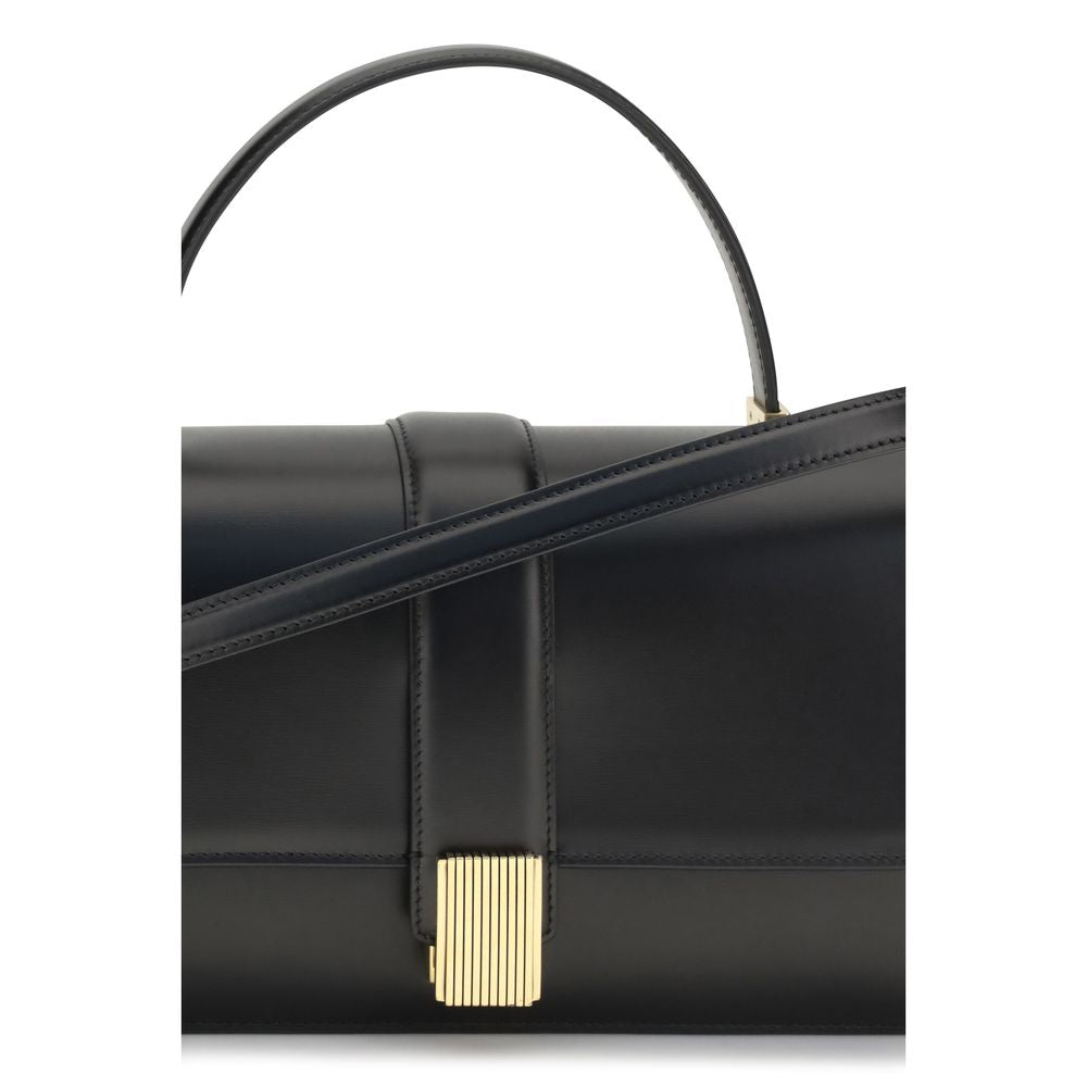 Khaite Schwarze Kalbsleder Bos Taurus Handtasche