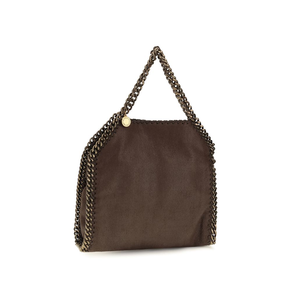 Stella McCartney Schultertasche aus braunem Polyamid