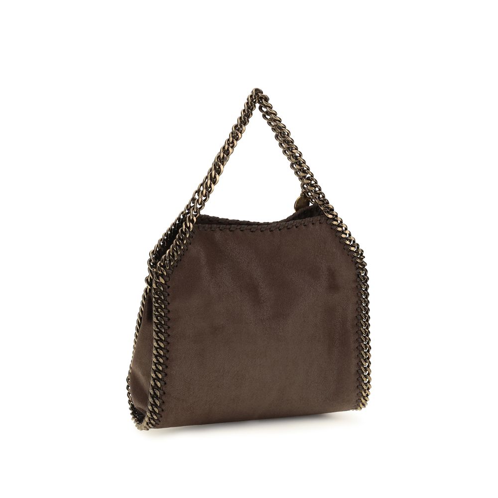 Stella McCartney Schultertasche aus braunem Polyamid