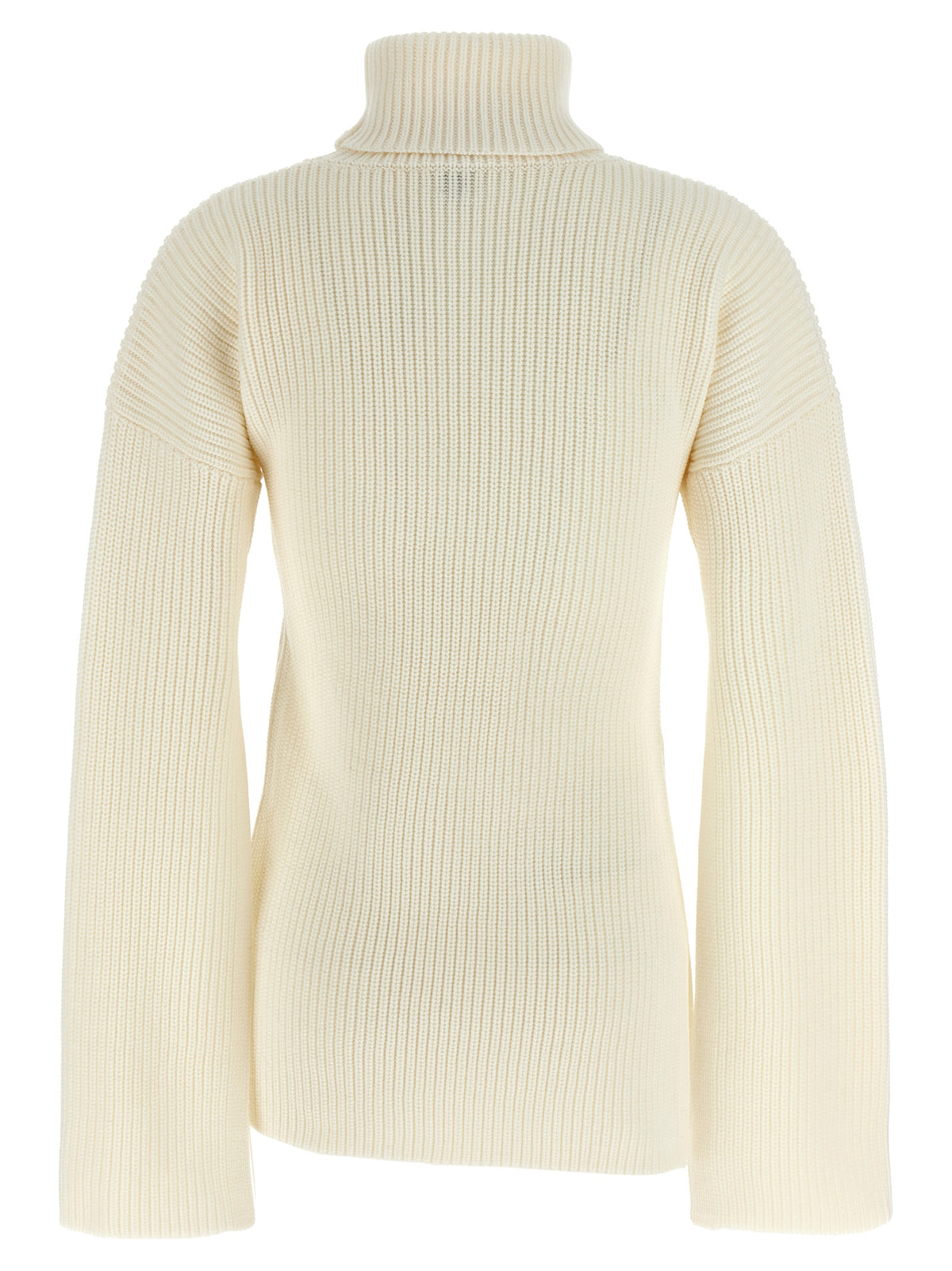 TOTEME Weiße Wollstrickjacke