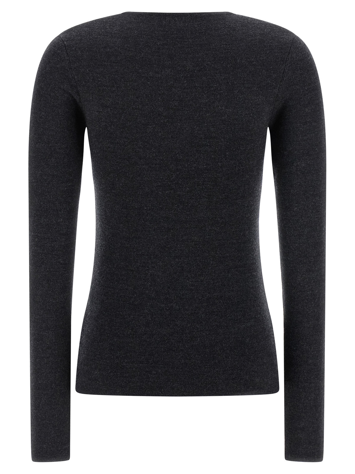 TOTEME Grauer Cardigan aus Viskose