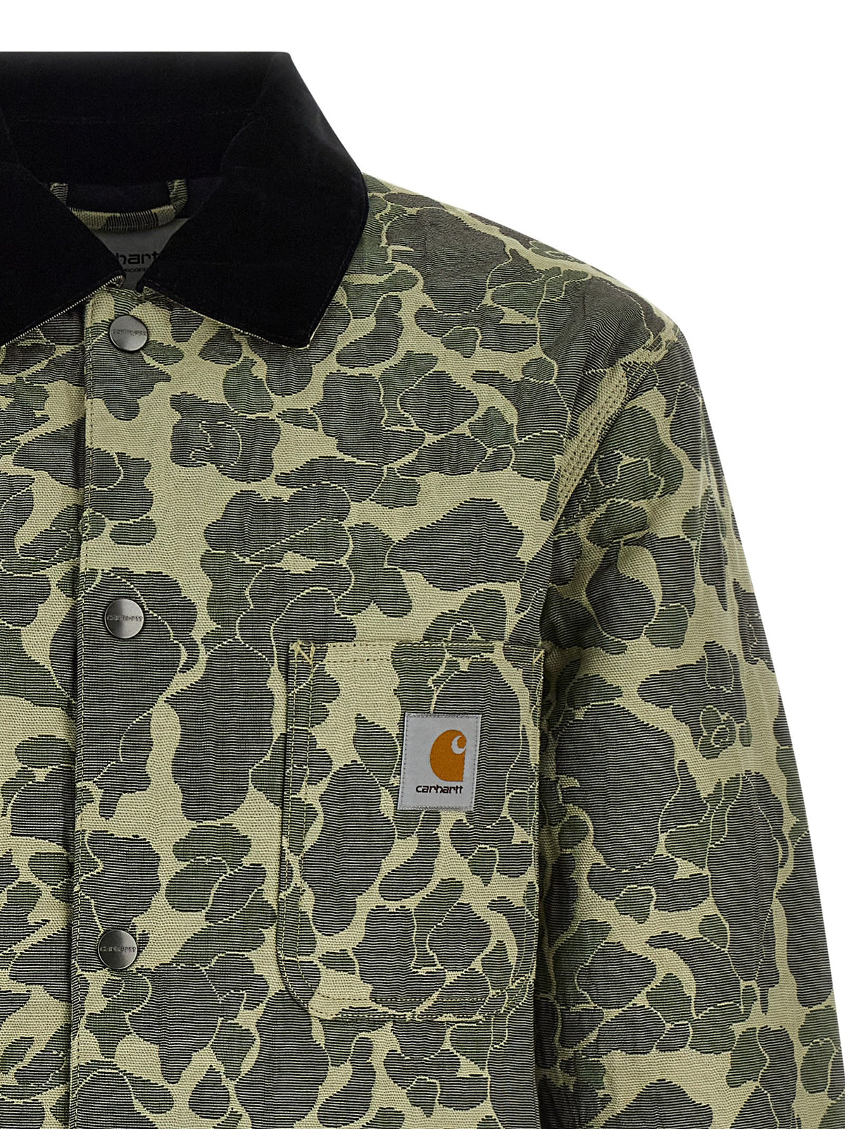 Carhartt Wip Zweifarbiger Baumwollmantel