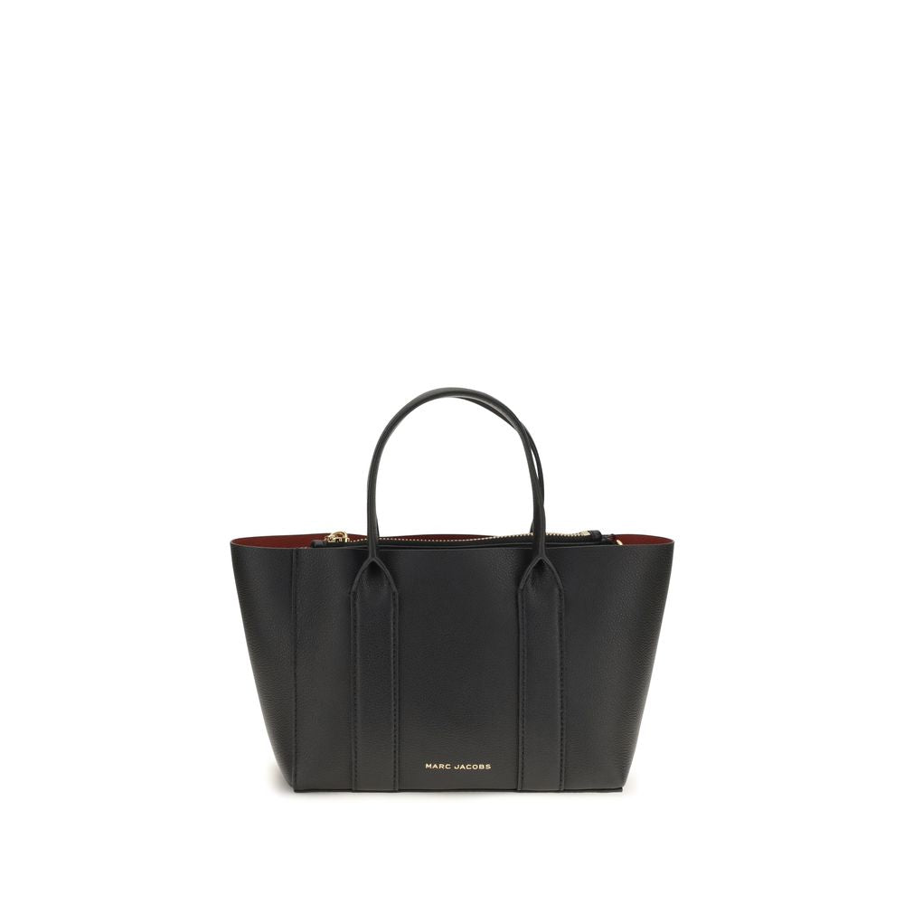 Marc Jacobs Schwarze Bos Taurus Kalbsleder Schultertasche
