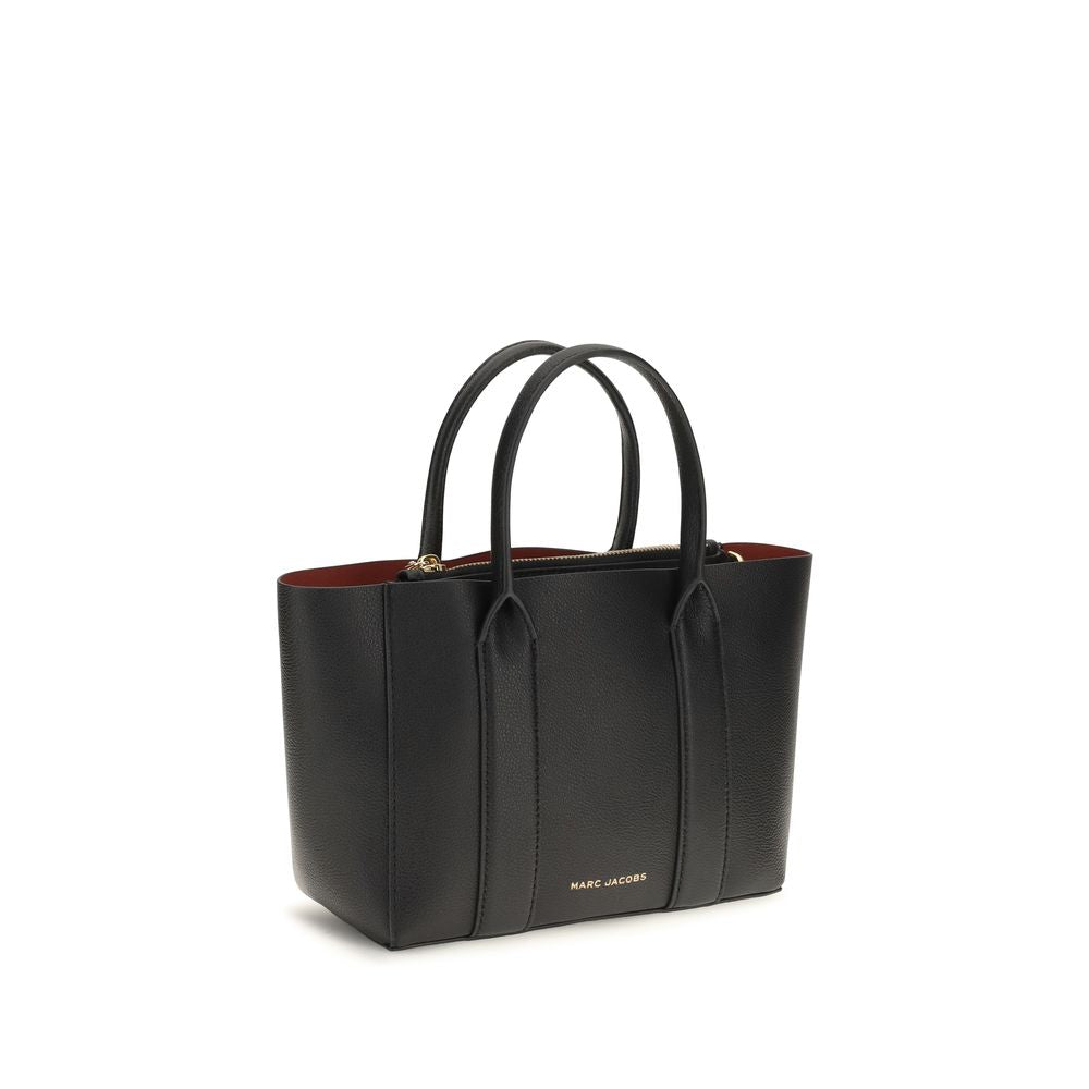 Marc Jacobs Schwarze Bos Taurus Kalbsleder Schultertasche