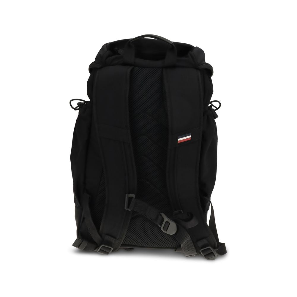 Moncler Grenoble Schwarzer Polyamid-Rucksack