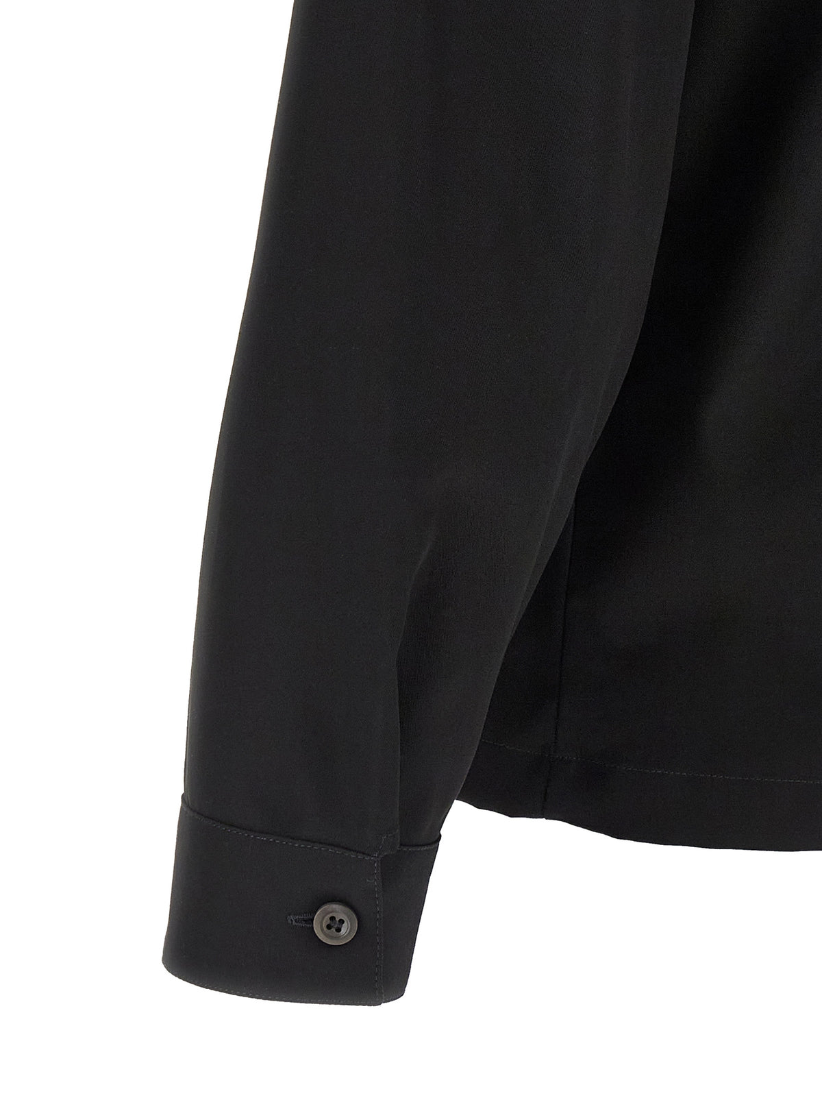 Prada Schwarze Baumwollbluse