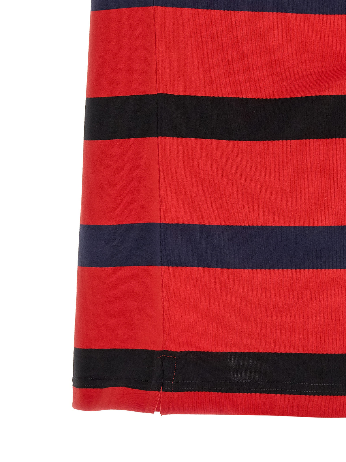 Prada Rotes Baumwoll-Poloshirt