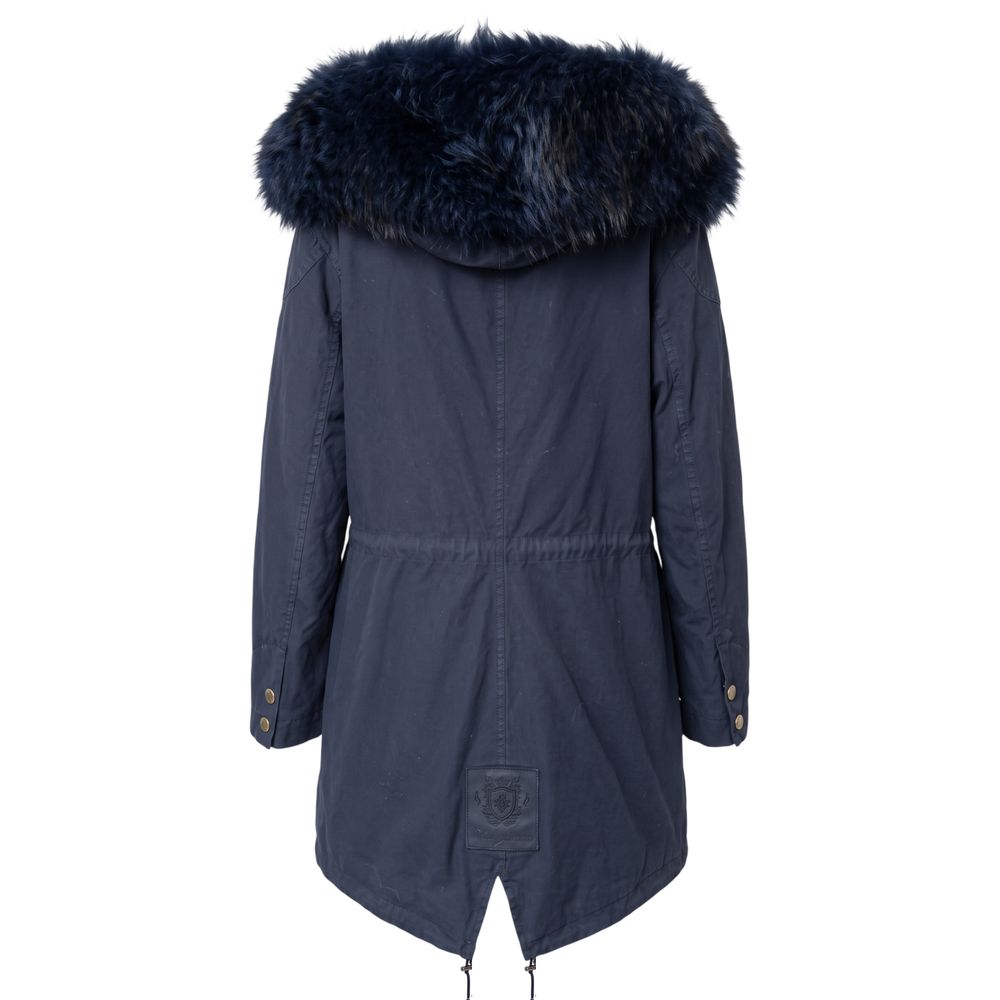 Mr&Mrs Italy Blaue Baumwolljacke für Damen