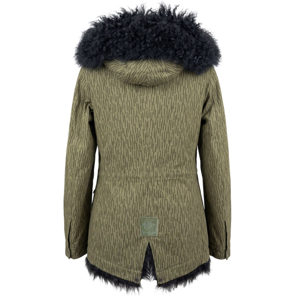 Mr&Mrs Italy Grüne Baumwolljacke für Damen