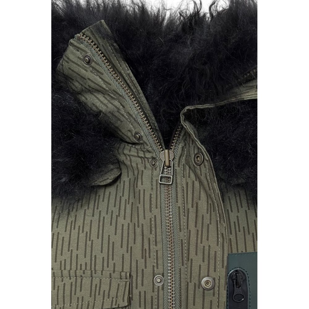Mr&Mrs Italy Grüne Baumwolljacke für Damen