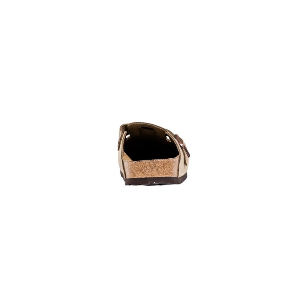 Birkenstock Beige Leder Clogs