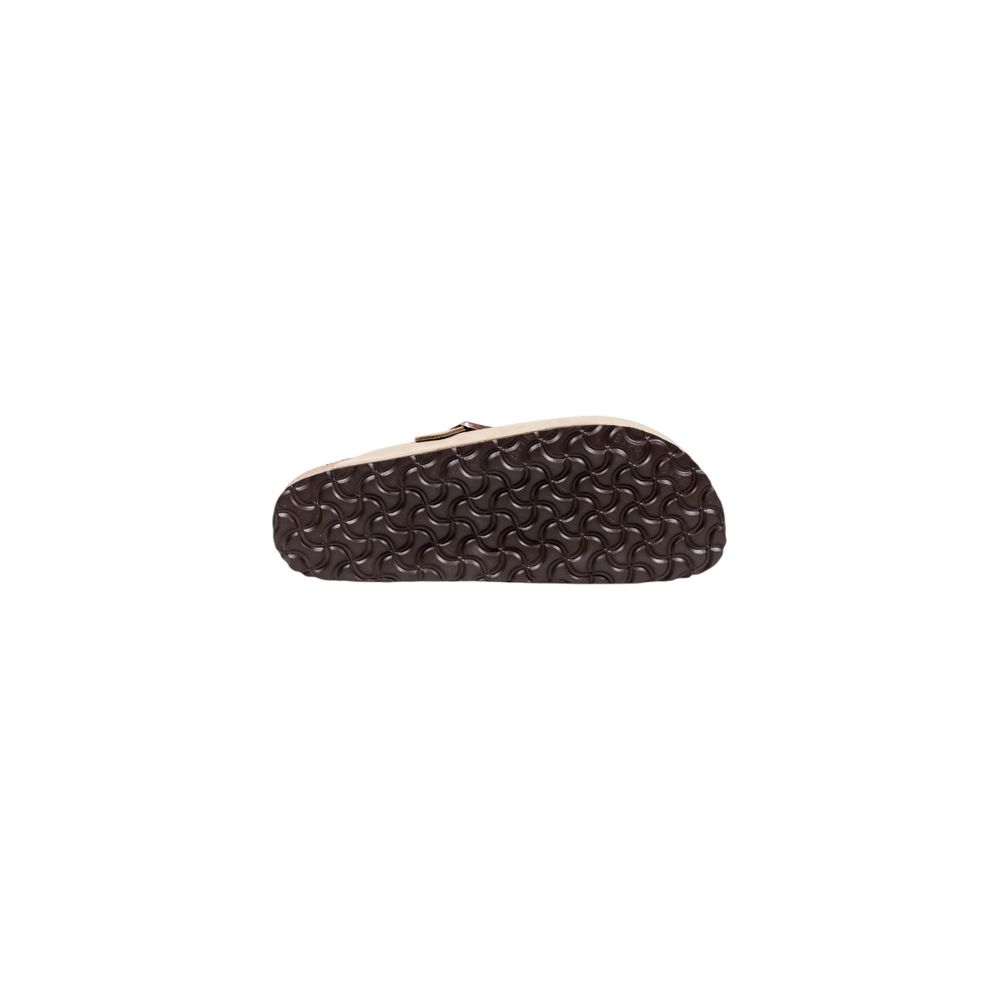 Birkenstock Beige Leder Clogs