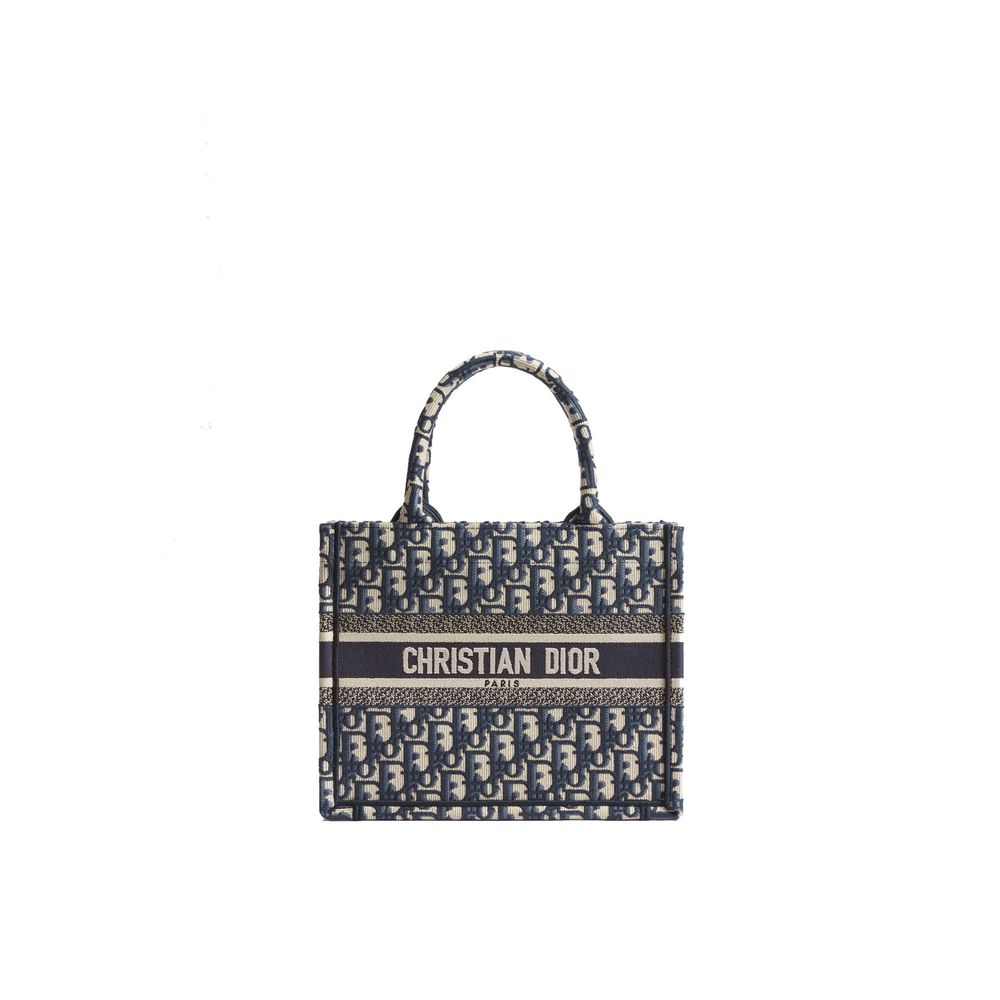 Dior Blaue Baumwolltasche