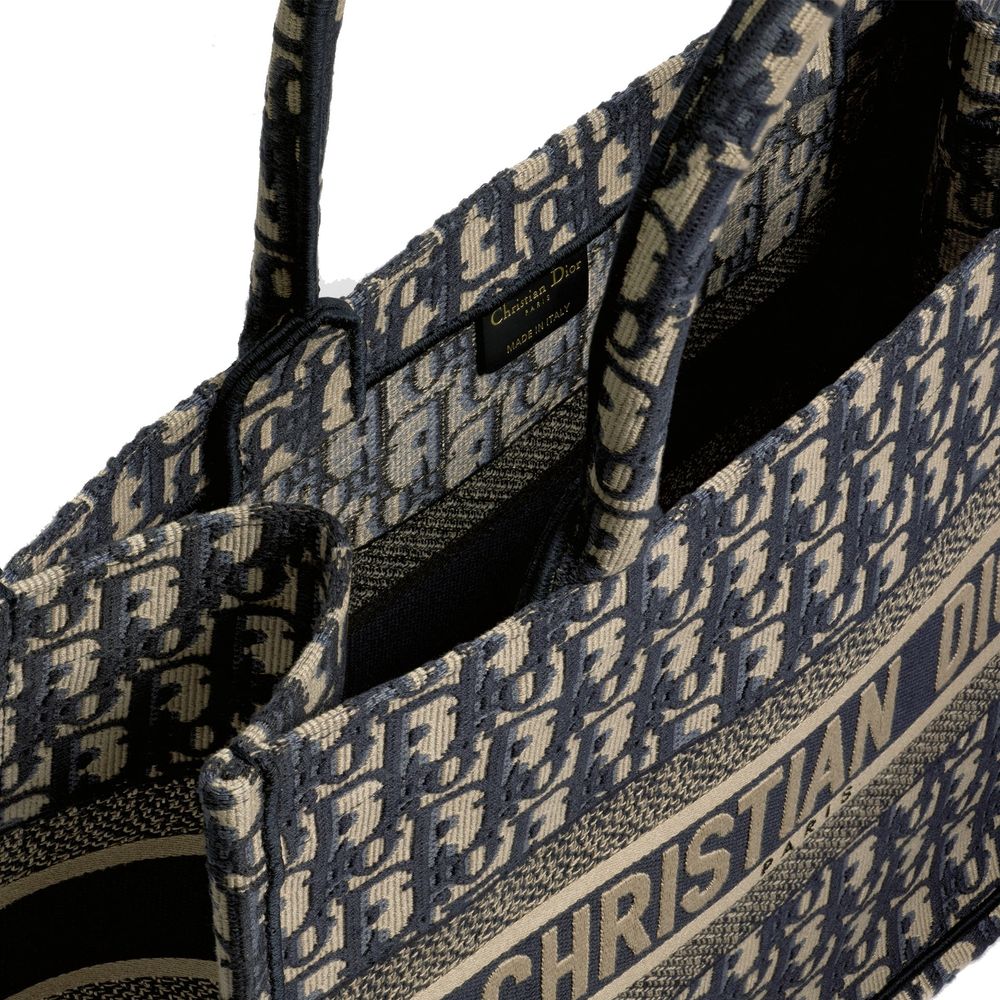 Dior Blaue Baumwolltasche