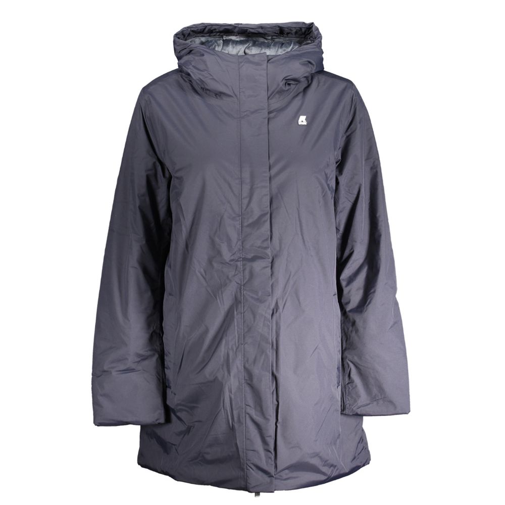 K-WAY Blu Poliammide Damenjacke