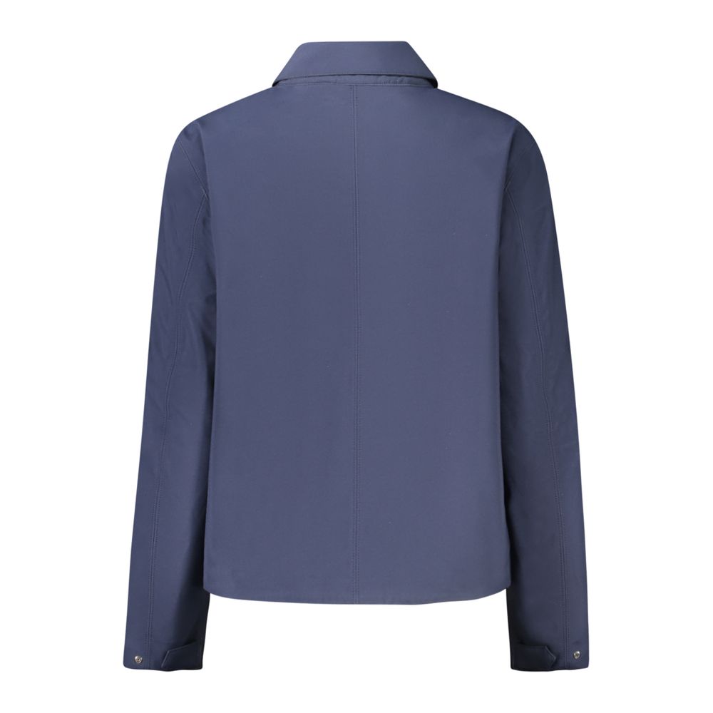 K-WAY Blaue Damenjacke aus Polyester