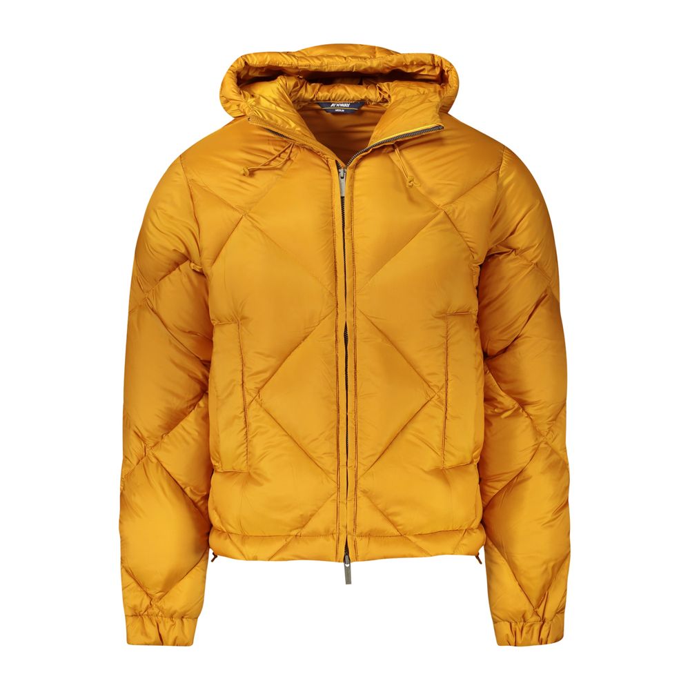 K-WAY Giallo Polyester Herrenjacke