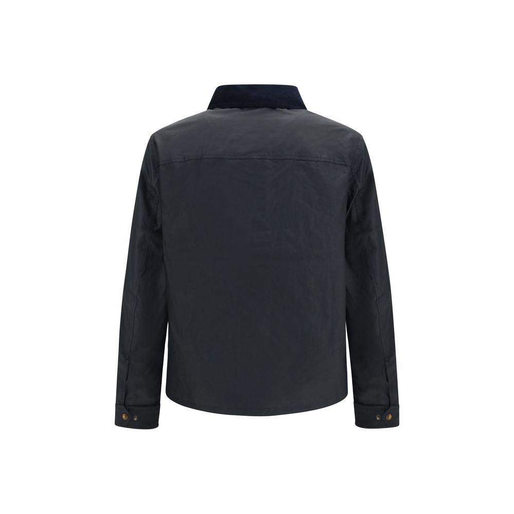 Belstaff Blaue Baumwolljacke in voller Länge