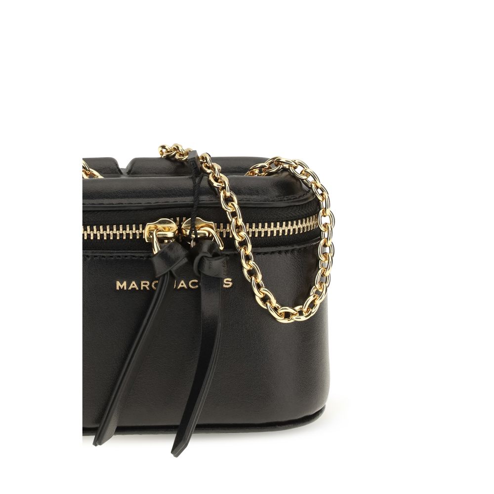 Marc Jacobs Schwarze Bos Taurus Kalbsleder Schultertasche
