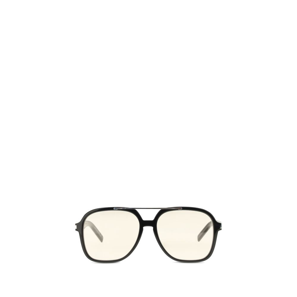 Saint Laurent Schwarze Sonnenbrille aus Acetat
