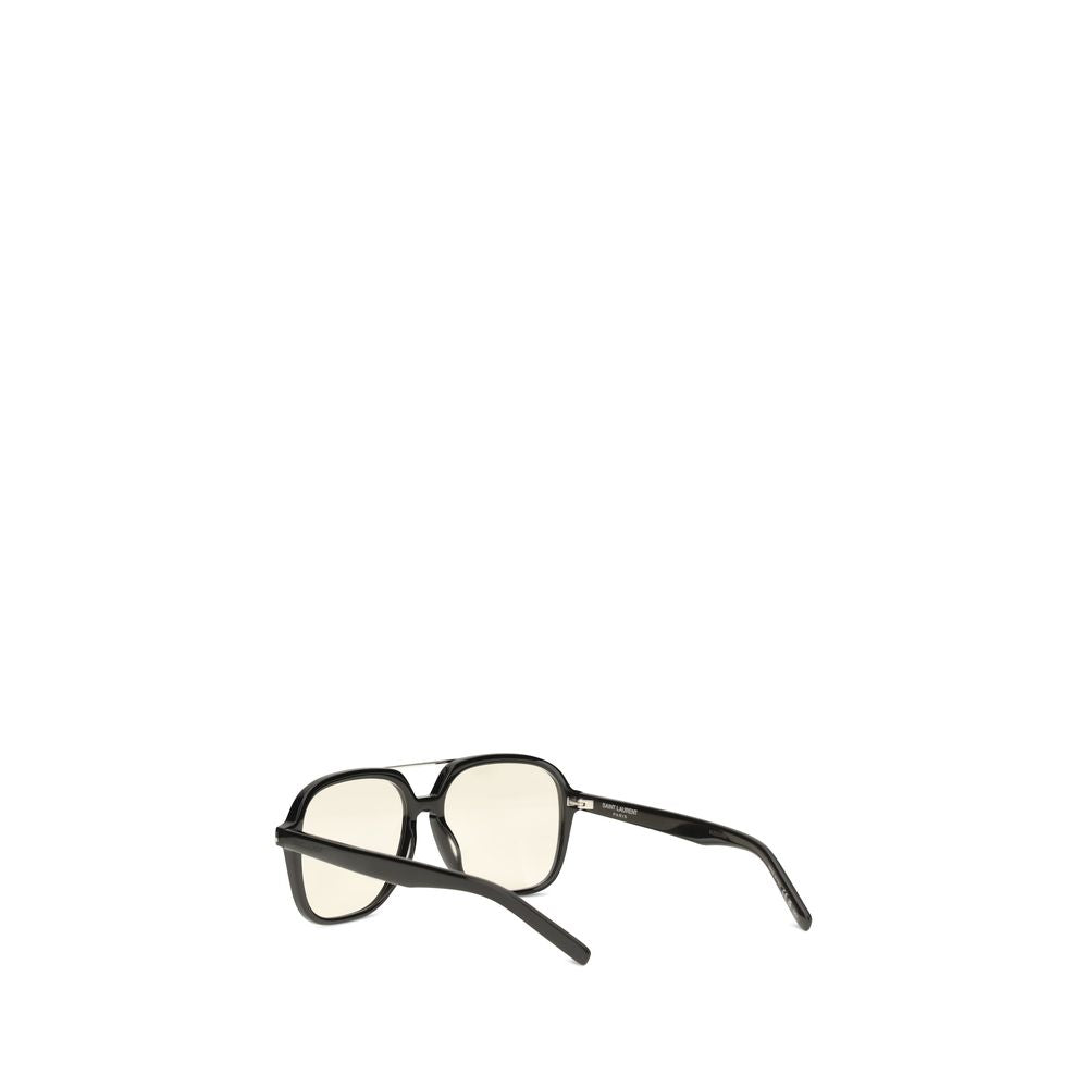 Saint Laurent Schwarze Sonnenbrille aus Acetat