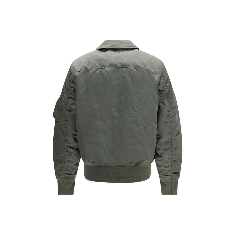 ALPHA INDUSTRIES Zweifarbige Nylon-Bomberjacke