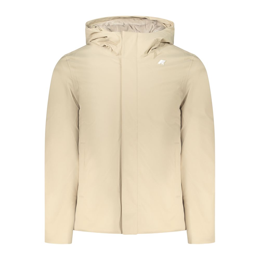K-WAY Beige Polyester-Jacken & Mantel